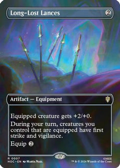 Long-Lost Lances (Borderless) (7) [The Hobbit: Eternal-Legal] foil-1