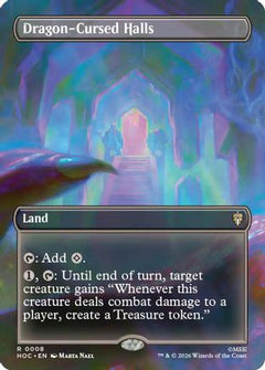 Dragon-Cursed Halls (Borderless) (8) [The Hobbit: Eternal-Legal]-1
