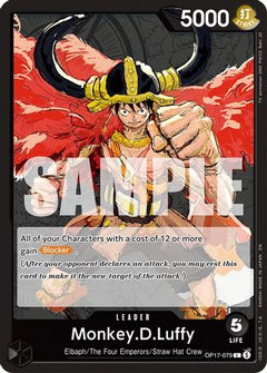 Monkey.D.Luffy (079) (OP17-079) [The World's Strongest Warriors]-1