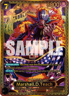 Marshall.D.Teach (ST27-005) (SP) (ST27-005) [The World's Strongest Warriors] Foil-1