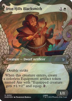 Iron Hills Blacksmith (Showcase) (Surge Foil) (252) [The Hobbit] foil-1