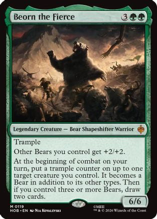 Beorn the Fierce (119) [The Hobbit] foil-1