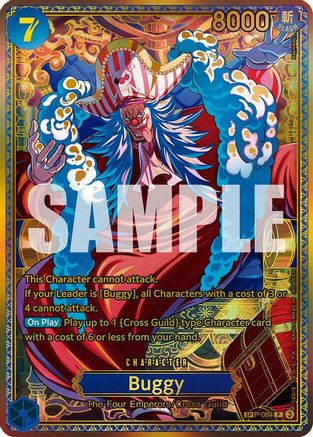 Buggy (P-084) (SP) (P-084) [The World's Strongest Warriors] Foil-1