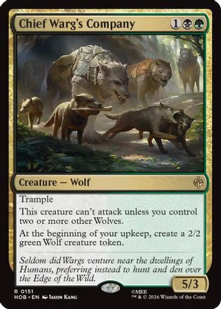 Chief Warg's Company (151) [The Hobbit]-1