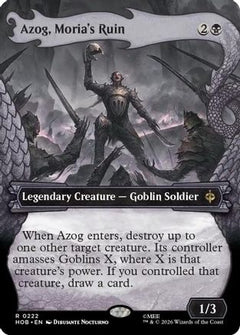 Azog, Moria's Ruin (Showcase) (222) [The Hobbit] foil-1