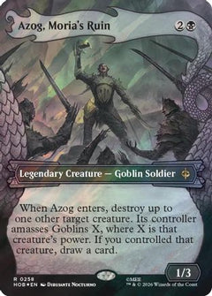 Azog, Moria's Ruin (Showcase) (Surge Foil) (258) [The Hobbit] foil-1
