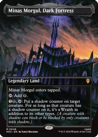 Minas Morgul, Dark Fortress (Borderless) (48) [The Hobbit: Eternal-Legal] foil-1