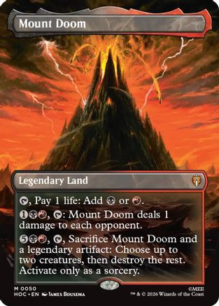 Mount Doom (Borderless) (50) [The Hobbit: Eternal-Legal] foil-1
