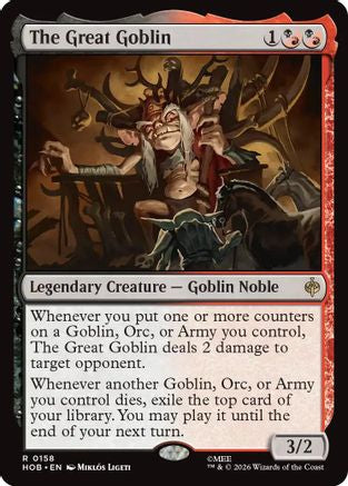 The Great Goblin (158) [The Hobbit] foil-1
