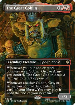 The Great Goblin (Borderless) (201) [The Hobbit]-1