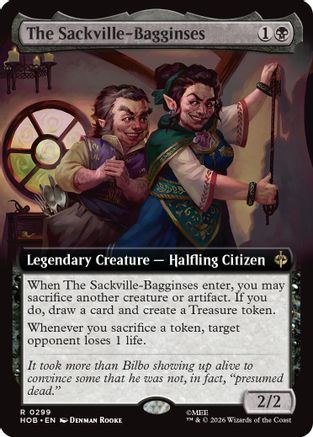 The Sackville-Bagginses (Extended Art) (299) [The Hobbit] foil-1