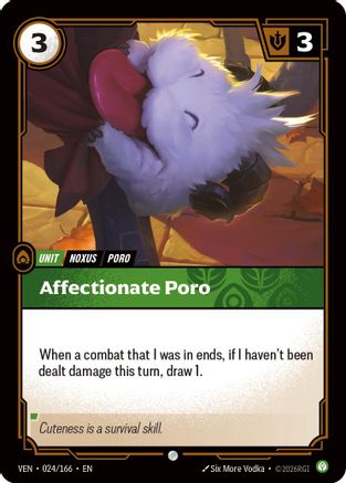 Affectionate Poro (024/166) [Vendetta] Foil-1