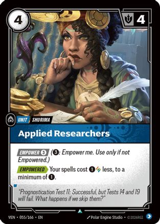 Applied Researchers (055/166) [Vendetta] Foil-1