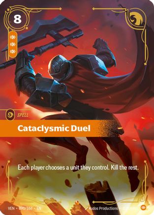 Cataclysmic Duel (090/166) [Vendetta] Foil
