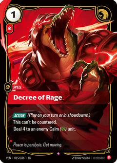 Decree of Rage (015/166) [Vendetta] Foil-1