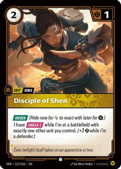 Disciple of Shen (117/166) [Vendetta] Foil-1