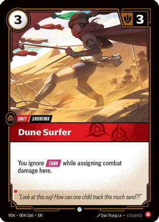 Dune Surfer (004/166) [Vendetta] Foil-1