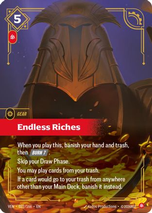 Endless Riches (022/166) [Vendetta] Foil