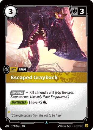 Escaped Grayback (124/166) [Vendetta]