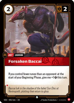 Forsaken Baccai (005/166) [Vendetta] Foil-1