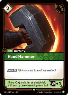 Hand Hammer (027/166) [Vendetta] Foil-1
