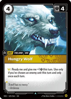 Hungry Wolf (125/166) [Vendetta] Foil-1