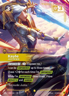 Kayle, Justified (Overnumbered) (185/166) [Vendetta] Foil-1