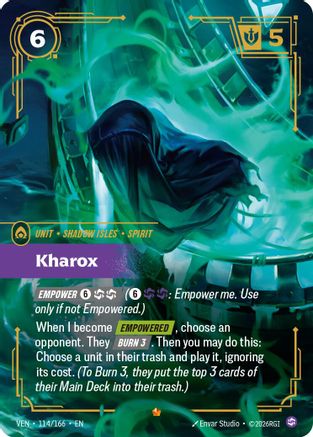 Kharox (114/166) [Vendetta] Foil