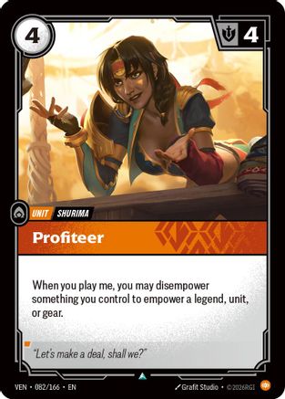 Profiteer (082/166) [Vendetta]