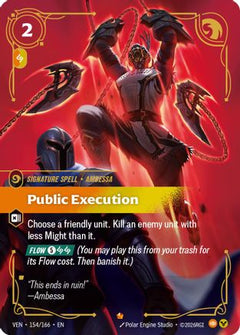 Public Execution (154/166) [Vendetta] Foil-1