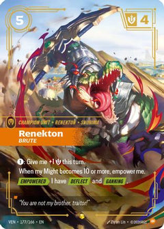 Renekton, Brute (Overnumbered) (177/166) [Vendetta] Foil-1