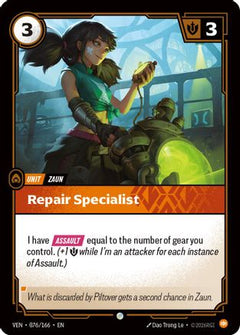 Repair Specialist (076/166) [Vendetta] Foil-1