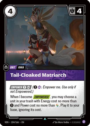 Tail-Cloaked Matriarch (104/166) [Vendetta] Foil-1