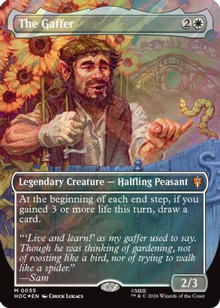 The Gaffer (Borderless) (Surge Foil) (55) [The Hobbit] foil