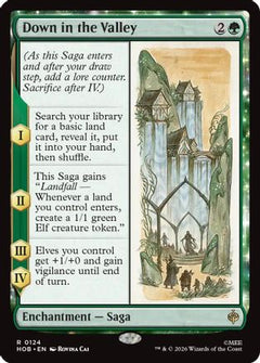 Down in the Valley (124) [The Hobbit] foil-1