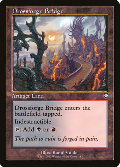 Drossforge Bridge (Retro Frame) (183) [Commander: The Brothers' War] - Deck Out Gaming