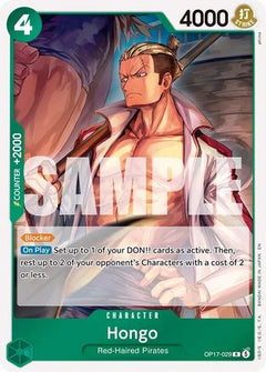 Hongo (OP17-029) [The World's Strongest Warriors] Foil-1