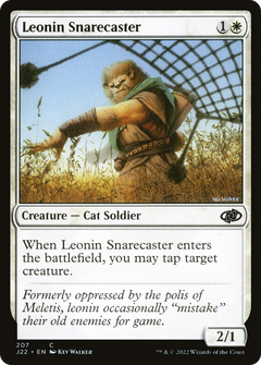 Leonin Snarecaster (207) [Jumpstart 2022] - Deck Out Gaming