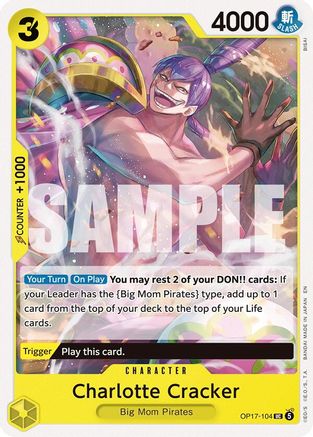 Charlotte Cracker (OP17-104) [The World's Strongest Warriors]-1