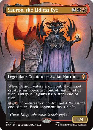 Sauron, the Lidless Eye (Borderless) (37) [The Hobbit: Eternal-Legal]-1
