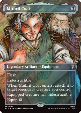 Mithril Coat (Borderless) (Surge Foil) (83) [The Hobbit: Eternal-Legal] foil