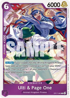 Ulti & Page One (OP17-060) [The World's Strongest Warriors] Foil-1