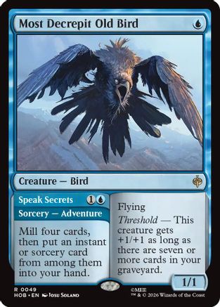 Most Decrepit Old Bird (49) [The Hobbit] foil
