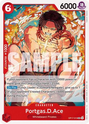Portgas.D.Ace (OP17-013) [The World's Strongest Warriors]-1