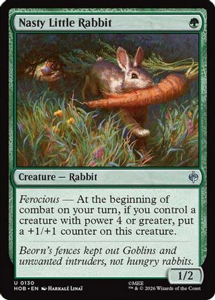 Nasty Little Rabbit (130) [The Hobbit]-1