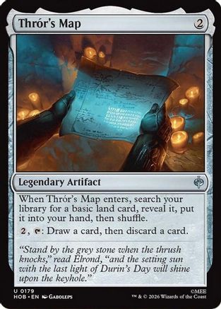 Thror's Map (179) [The Hobbit]-1