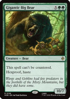 Gigantic Big Bear (126) [The Hobbit] foil-1