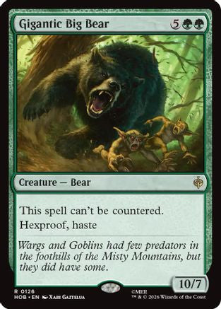 Gigantic Big Bear (126) [The Hobbit] foil-1