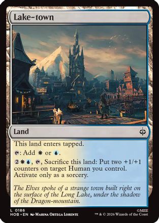 Lake-town (186) [The Hobbit] foil-1