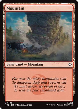 Mountain (0192) (192) [The Hobbit]